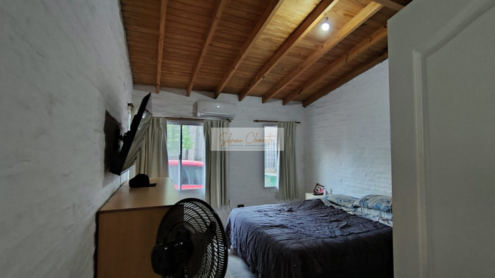 Casa 3 ambientes con parque y parrilla en Barrio Cerrado Weekend super luminosa 